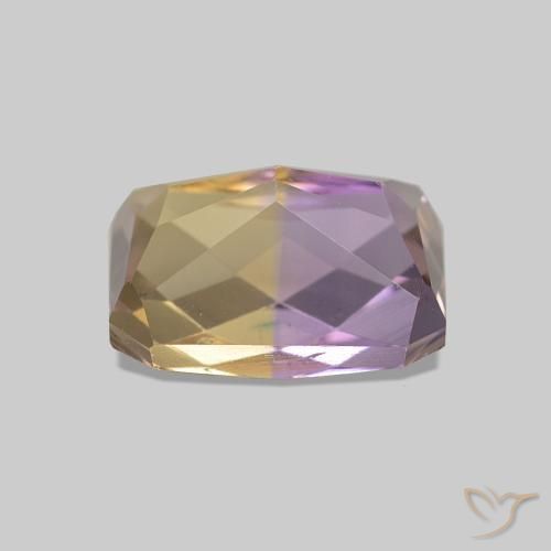 Amétrine Bicolore naturelle Octogone / coupe Émeraude, 1.64 ct, VS
