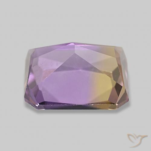 Amétrine Bicolore naturelle Octogone / coupe Émeraude, 3.09 ct, VVS