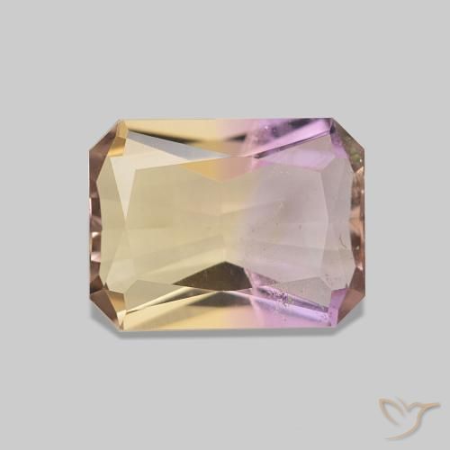 Amétrine Bicolore naturelle Octogone / coupe Émeraude, 1.81 ct, VS