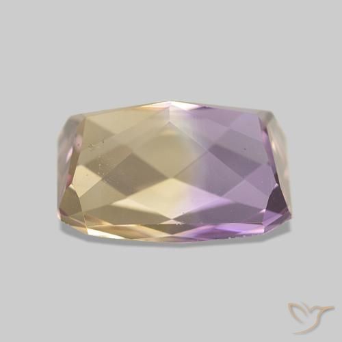 Amétrine Bicolore naturelle Octogone / coupe Émeraude, 2.91 ct, VS