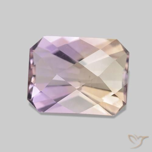 Amétrine Bicolore naturelle Octogone / coupe Émeraude, 2.09 ct, VS