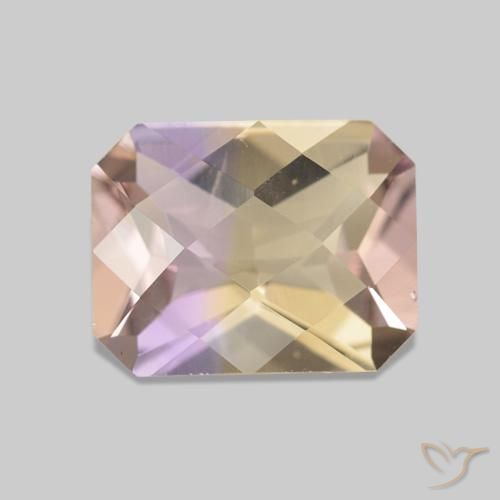 Amétrine Bicolore naturelle Octogone / coupe Émeraude, 1.78 ct, VS