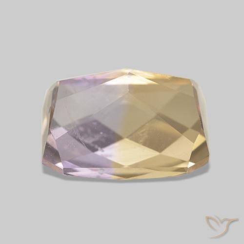 Amétrine Bicolore naturelle Octogone / coupe Émeraude, 3.38 ct, VS