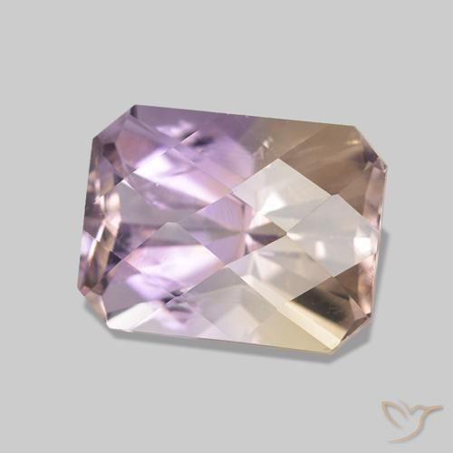 Amétrine Bicolore naturelle Octogone / coupe Émeraude, 2.51 ct, VS