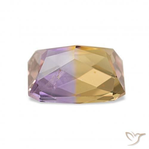 Amétrine Bicolore naturelle Octogone / coupe Émeraude, 2.06 ct, VS