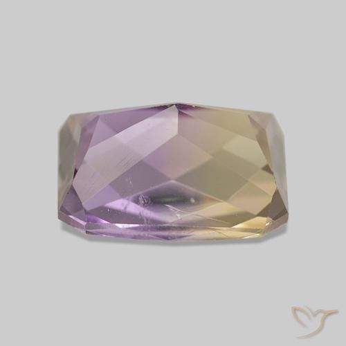 Amétrine Bicolore naturelle Octogone / coupe Émeraude, 2.22 ct, VS