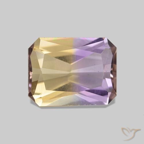 Amétrine Bicolore naturelle Octogone / coupe Émeraude, 1.79 ct, VVS