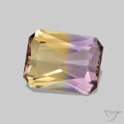 Amétrine Bicolore naturelle Octogone / coupe Émeraude, 1.79 ct, VVS