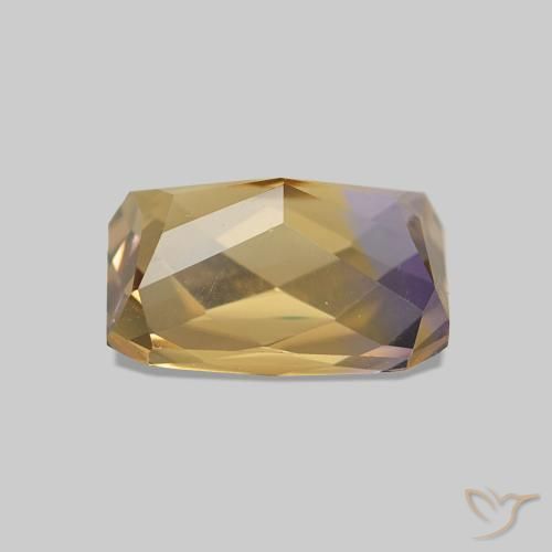 Amétrine Bicolore naturelle Octogone / coupe Émeraude, 2.19 ct, VVS