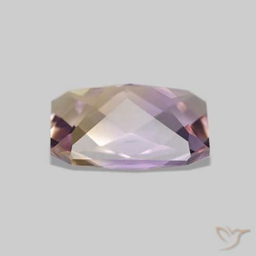 Amétrine Bicolore naturelle Taille émeraude, 1.85 ct, VVS