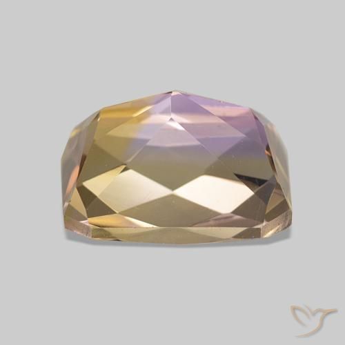 Amétrine Bicolore naturelle Octogone / coupe Émeraude, 3.51 ct, VVS