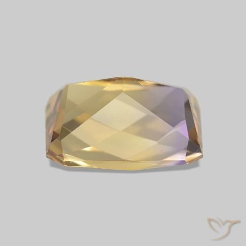 Amétrine Bicolore naturelle Octogone / coupe Émeraude, 2.12 ct, VVS