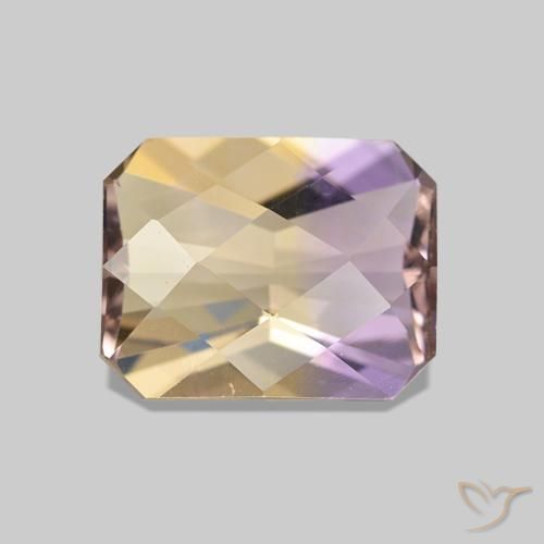 Amétrine Bicolore naturelle Octogone / coupe Émeraude, 2.01 ct, VVS