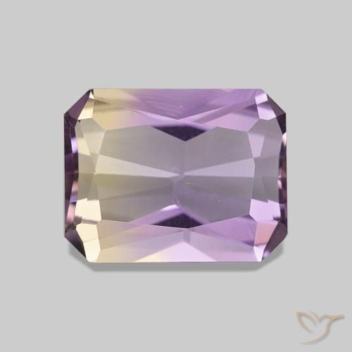 Amétrine Bicolore naturelle Octogone / coupe Émeraude, 1.74 ct, VVS