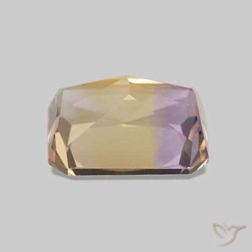 Amétrine Bicolore naturelle Octogone / coupe Émeraude, 2.13 ct, VVS