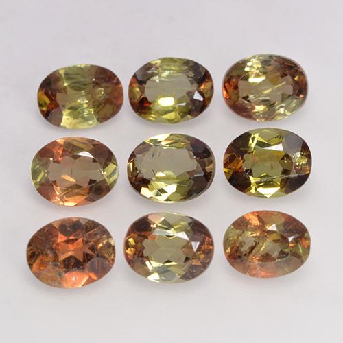 Achetez naturel 2.90ct Multicolore Andalousite gems, Coupe ovale, En provenance Brésil chez GemSelect. En stock, livraison internationale!