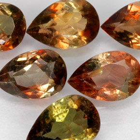 Achetez naturel ct multicolore andalousite gems, en forme de poire, en provenance brésil chez gemselect. en stock, livraison internationale!
