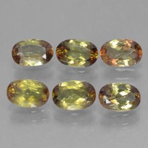 Achetez naturel 2,69ct multicolore andalousite gems, coupe ovale, en provenance brésil chez gemselect. en stock, livraison internationale!