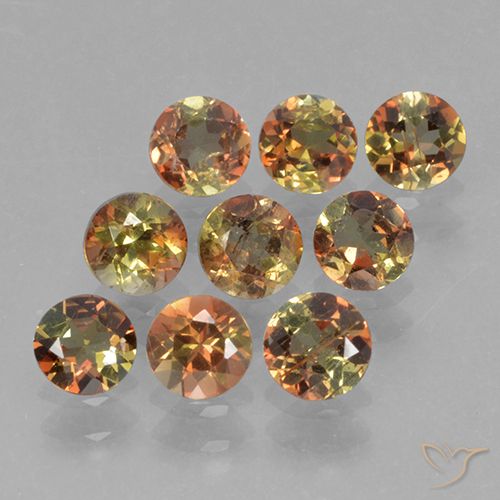 Achetez naturel 2.37ct Multicolore Andalousite gems, Coupe roude, En provenance Brésil chez GemSelect. En stock, livraison internationale!