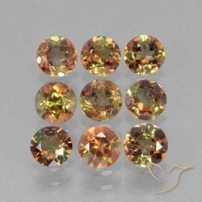 Achetez naturel 2.37ct Multicolore Andalousite gems, Coupe roude, En provenance Brésil chez GemSelect. En stock, livraison internationale!