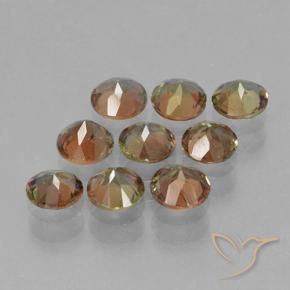Achetez naturel 2.37ct Multicolore Andalousite gems, Coupe roude, En provenance Brésil chez GemSelect. En stock, livraison internationale!