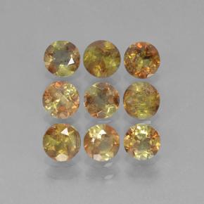 Achetez naturel 2,34ct multicolore andalousite gems, coupe roude, en provenance brésil chez gemselect. en stock, livraison internationale!