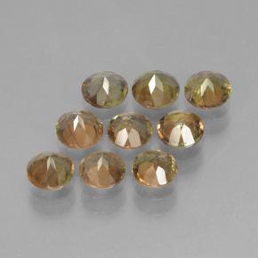 Achetez naturel 2,34ct multicolore andalousite gems, coupe roude, en provenance brésil chez gemselect. en stock, livraison internationale!