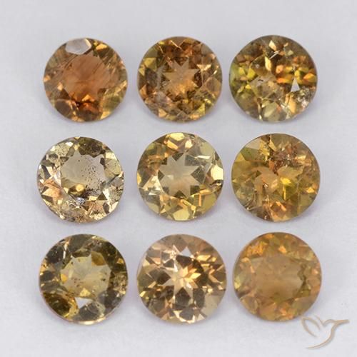 Achetez naturel 2.39ct Multicolore Andalousite gems, Coupe roude, En provenance Brésil chez GemSelect. En stock, livraison internationale!