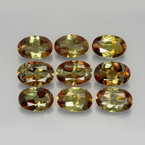 Achetez naturel ct multicolore andalousite gems, coupe ovale, en provenance brésil chez gemselect. en stock, livraison internationale!