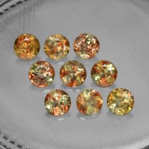 Achetez naturel 2,40ct multicolore andalousite gems, coupe roude, en provenance brésil chez gemselect. en stock, livraison internationale!