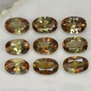 Achetez naturel 3,64ct multicolore andalousite gems, coupe ovale, en provenance brésil chez gemselect. en stock, livraison internationale!