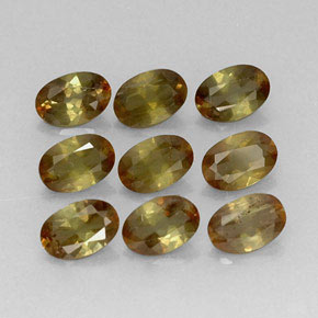Achetez naturel 3,80ct multicolore andalousite gems, coupe ovale, en provenance brésil chez gemselect. en stock, livraison internationale!