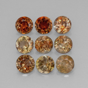 Achetez naturel 2,34ct multicolore andalousite gems, coupe roude, en provenance brésil chez gemselect. en stock, livraison internationale!