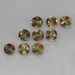 Achetez naturel 2.32ct Multicolore Andalousite gems, Coupe roude, En provenance Brésil chez GemSelect. En stock, livraison internationale!