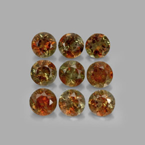 Achetez naturel 2,28ct multicolore andalousite gems, coupe roude, en provenance brésil chez gemselect. en stock, livraison internationale!