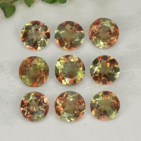 Achetez naturel 1,92ct multicolore andalousite gems, coupe roude, en provenance brésil chez gemselect. en stock, livraison internationale!