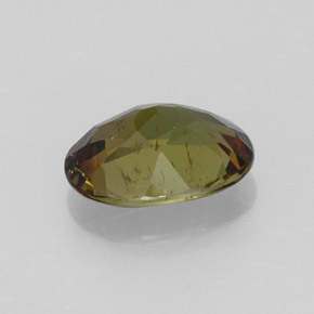 Andalousite multicolore naturelle coupe ovale, 1,64 ct, VS-SI