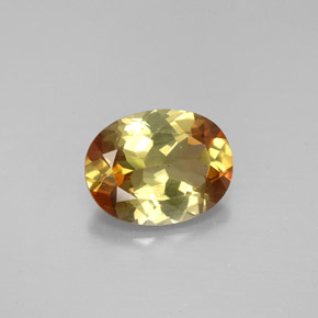 Andalousite Multicolore naturelle Coupe ovale, 1.86 ct, VVS-VS