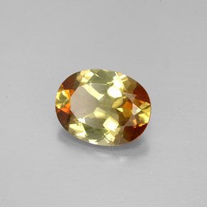 Andalousite Multicolore naturelle Coupe ovale, 1.86 ct, VVS-VS