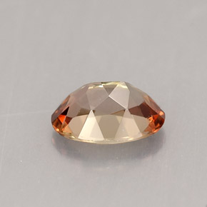 Andalousite multicolore naturelle coupe ovale, 0,82 ct, VVS-VS