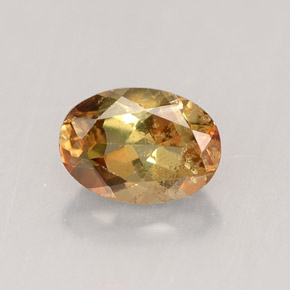 Andalousite Multicolore naturelle Coupe ovale, 0.87 ct, VS