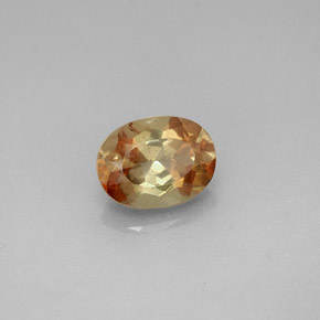 Andalousite Multicolore naturelle Coupe ovale, 1.47 ct, VS