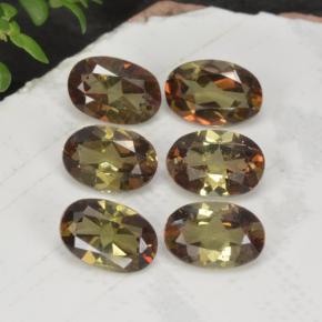 Achetez naturel 2,66ct multicolore andalousite gems, coupe ovale, en provenance brésil chez gemselect. en stock, livraison internationale!