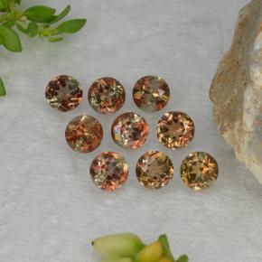 Achetez naturel 2,25ct multicolore andalousite gems, coupe roude, en provenance brésil chez gemselect. en stock, livraison internationale!