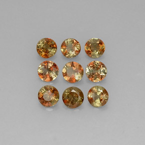Achetez naturel 2,09ct multicolore andalousite gems, coupe roude, en provenance brésil chez gemselect. en stock, livraison internationale!