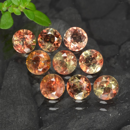Achetez naturel 2,20ct multicolore andalousite gems, coupe roude, en provenance brésil chez gemselect. en stock, livraison internationale!