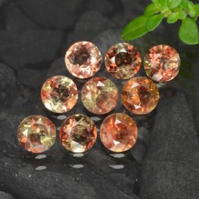 Achetez naturel 2,20ct multicolore andalousite gems, coupe roude, en provenance brésil chez gemselect. en stock, livraison internationale!