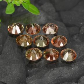 Achetez naturel 2,20ct multicolore andalousite gems, coupe roude, en provenance brésil chez gemselect. en stock, livraison internationale!