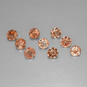 Achetez naturel 2,16ct orange andalousite gems, coupe roude, en provenance brésil chez gemselect. en stock, livraison internationale!