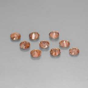 Achetez naturel 2,16ct orange andalousite gems, coupe roude, en provenance brésil chez gemselect. en stock, livraison internationale!